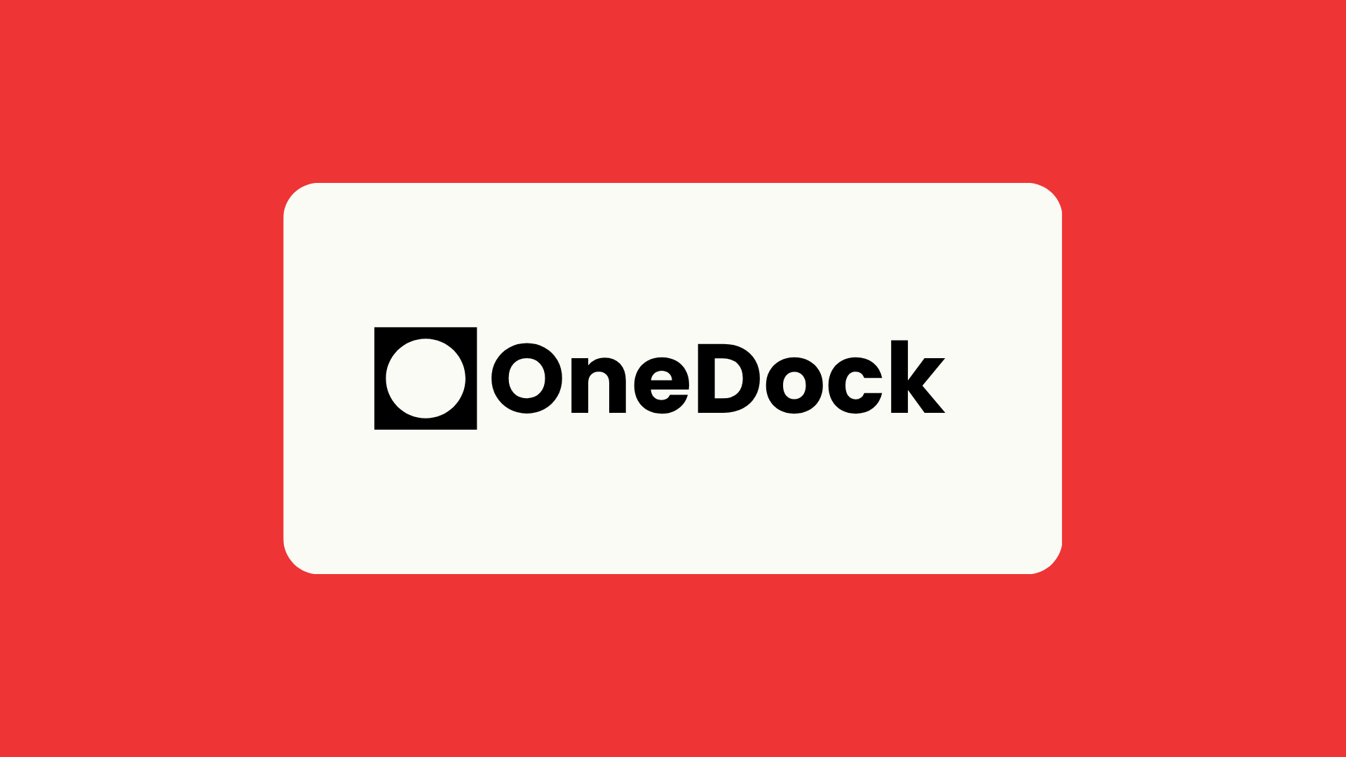 OneDock (GoodShip*) — case study